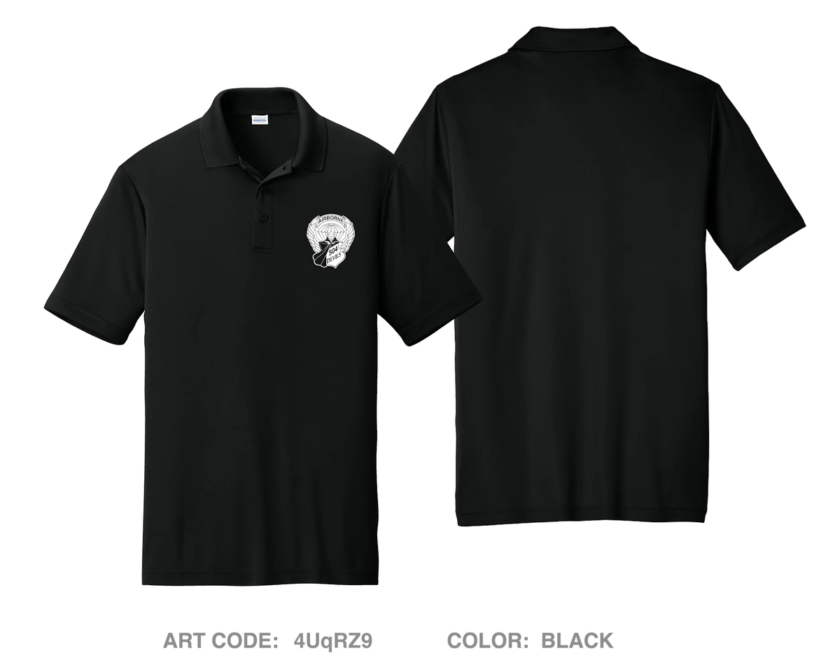 3-504 IN (A) Hi-Tech Performance Men's SS Polo - 4UqRZ9