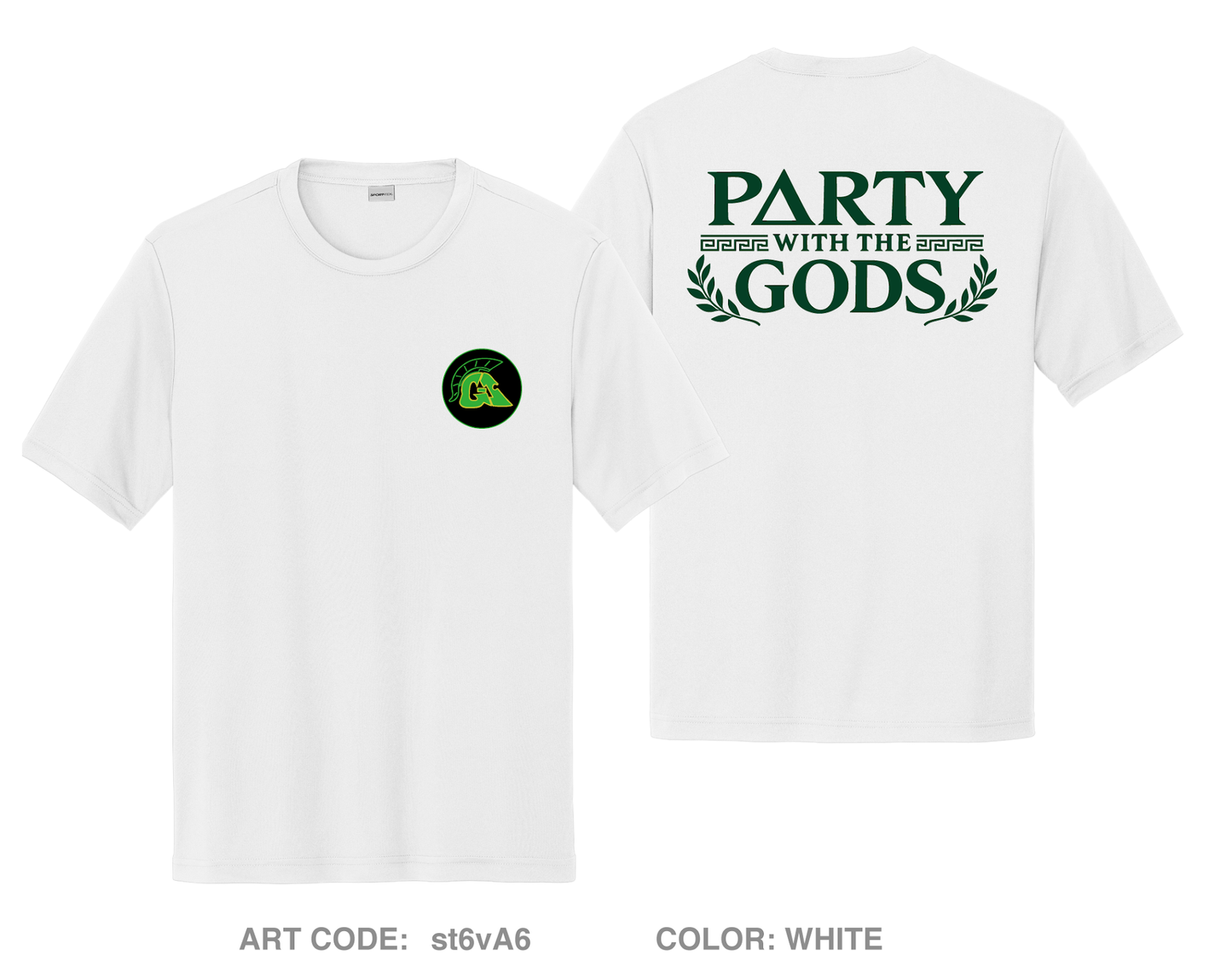 G1 Greeks Fundraising Collection Hi-Tech Performance Unisex SS Tee - st6vA6
