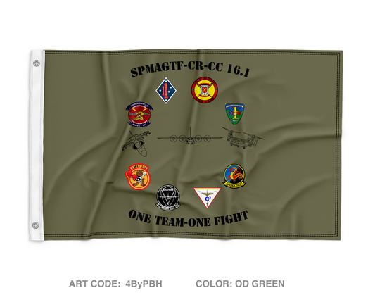 MWSS-372 Wall Flag - 4ByPBH