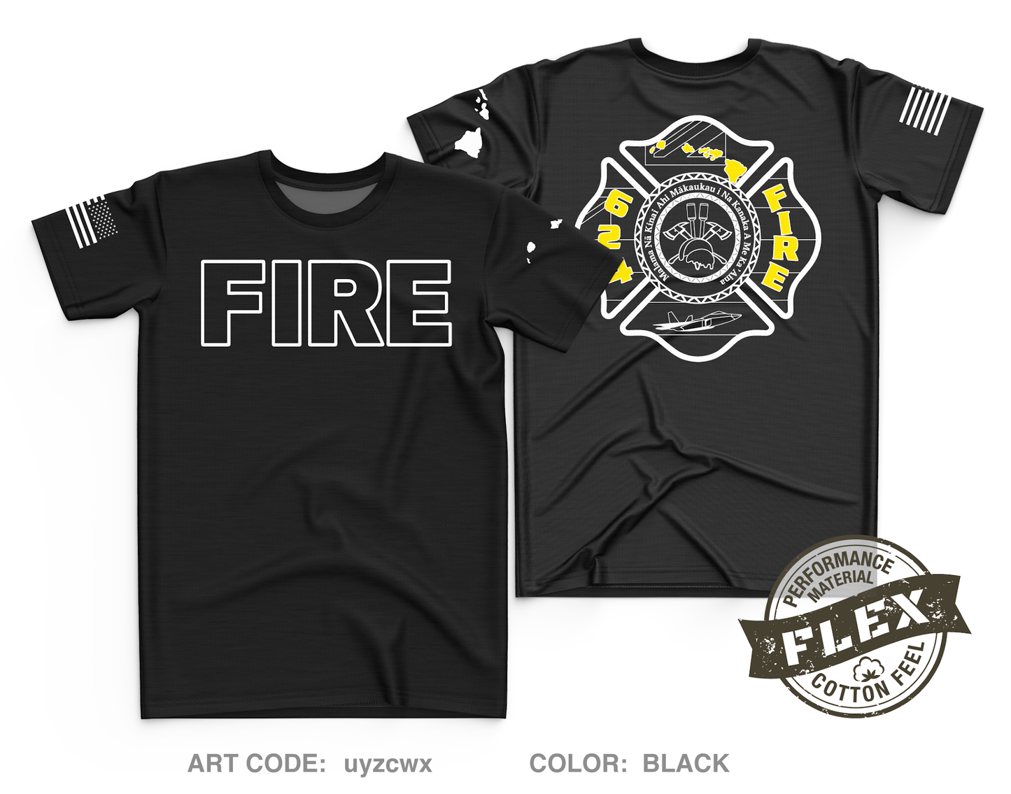 624 FIRE Fundraising Collection Core Men's SS Flex Performance Tee - uyzcwx