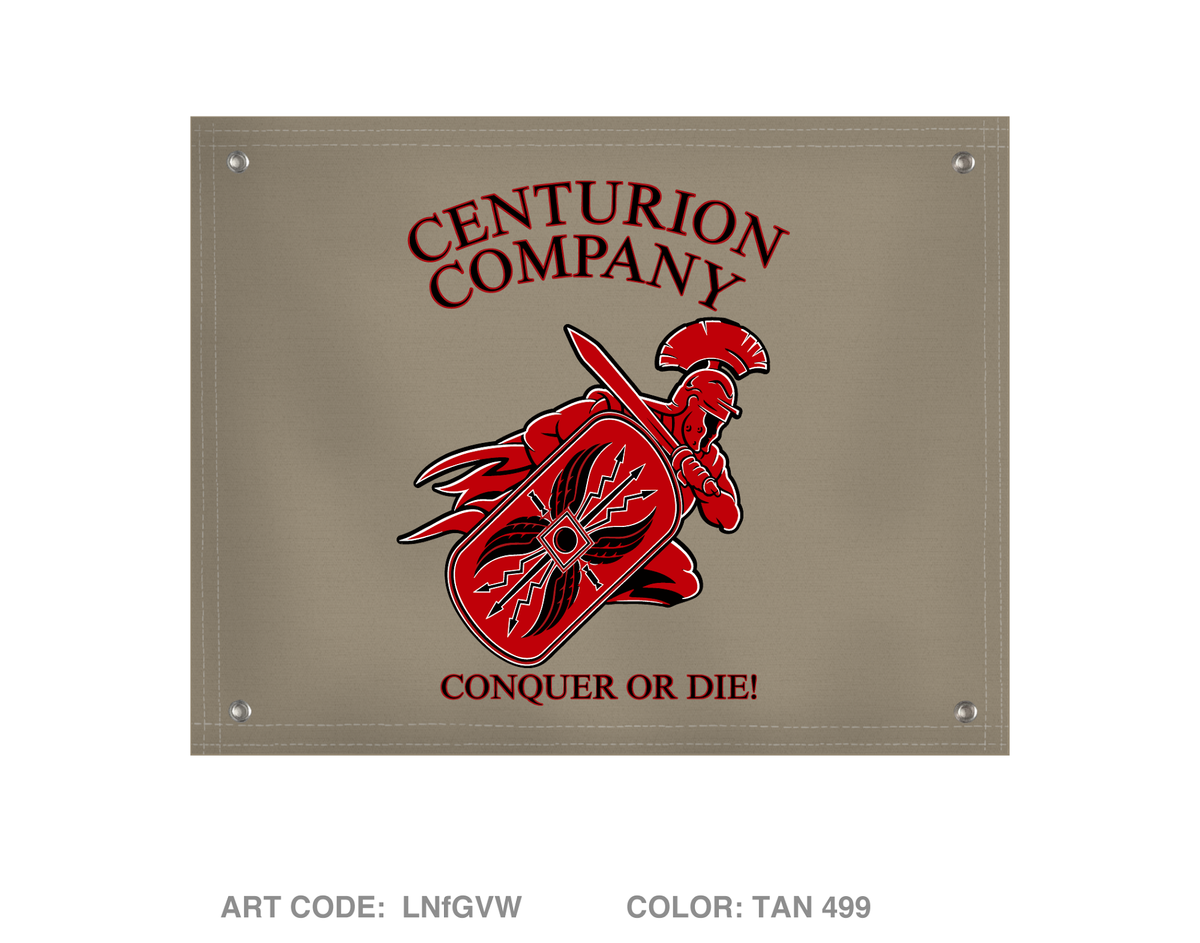 Centurion Company, 1-24 IN Banner Flag - LNfGVW