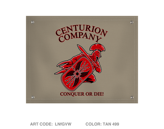 Centurion Company, 1-24 IN Banner Flag - LNfGVW