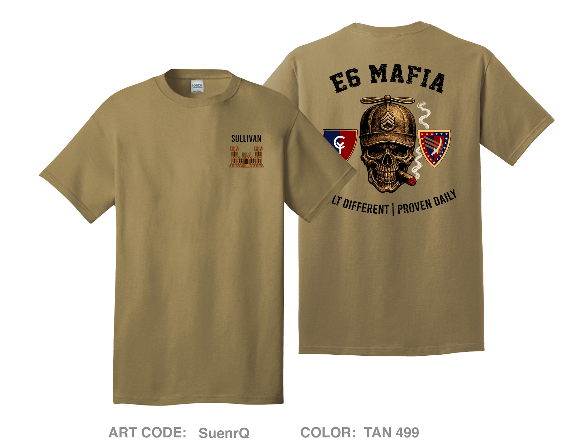 38 DSB Comfort Unisex Cotton SS Tee - SuenrQ