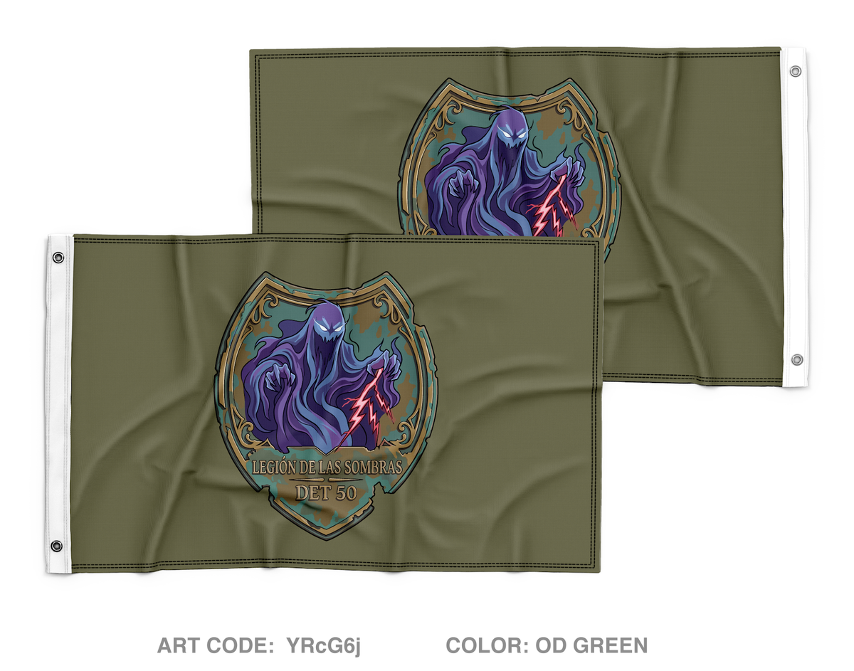 SWPC DET 50 Double-Sided Flag - YRcG6j