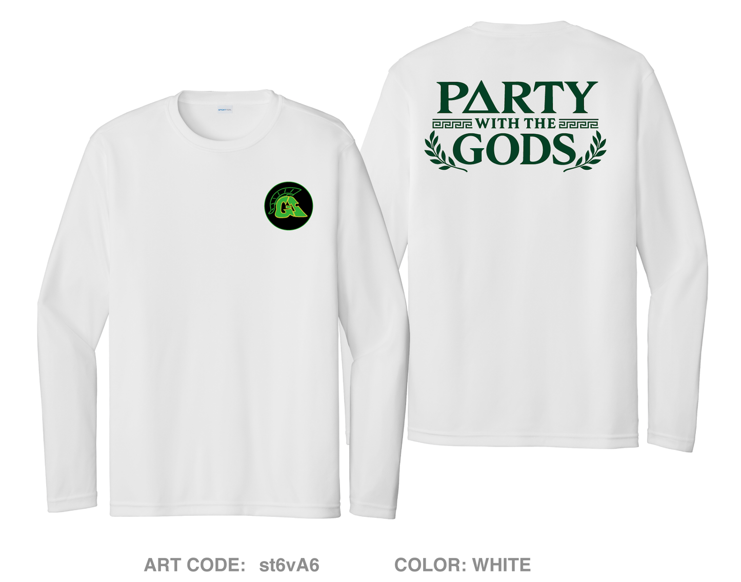 G1 Greeks Fundraising Collection Hi-Tech Performance Unisex LS Tee - st6vA6