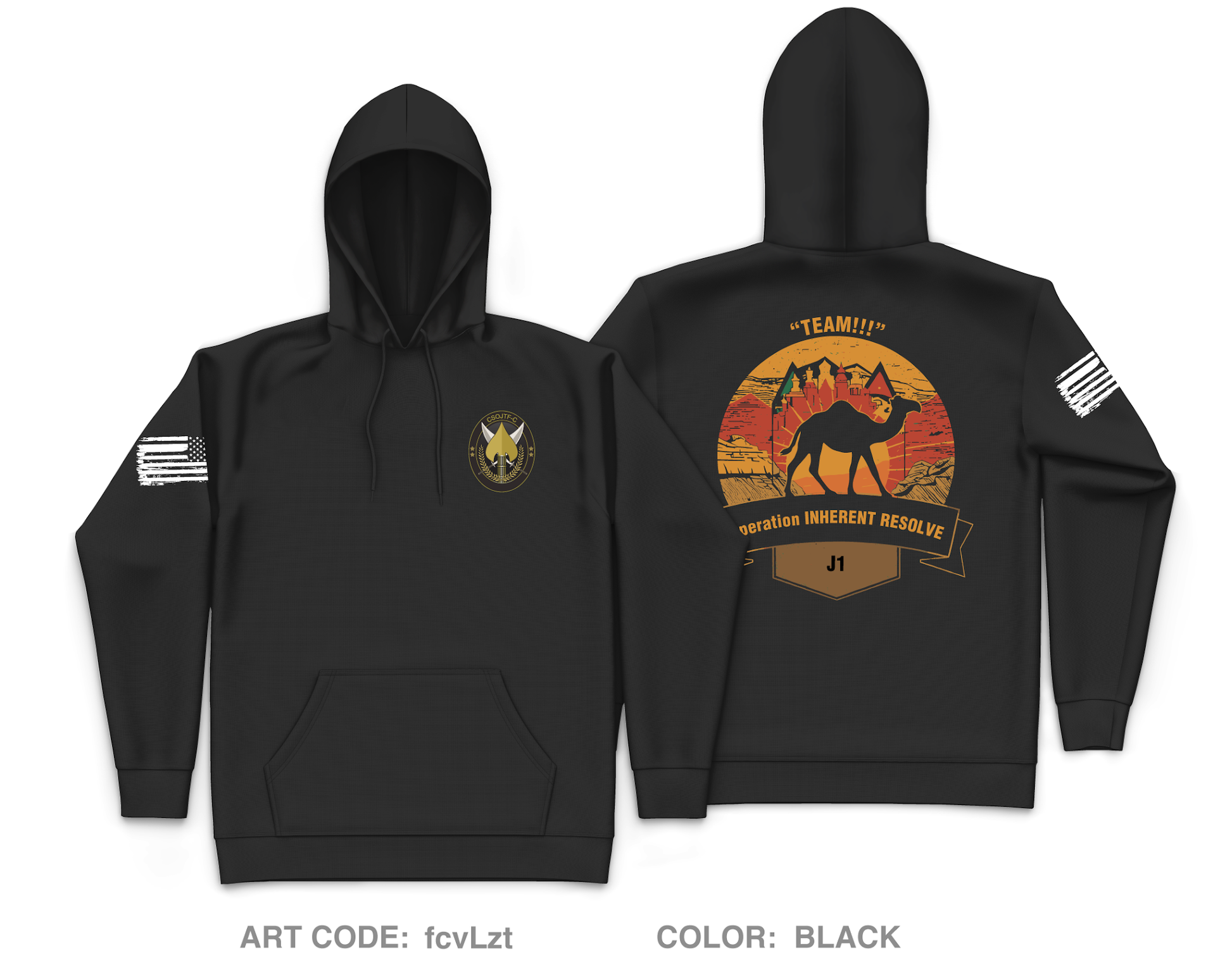 CSOJTF-C Core Men's Hooded Performance Sweatshirt - fcvLzt