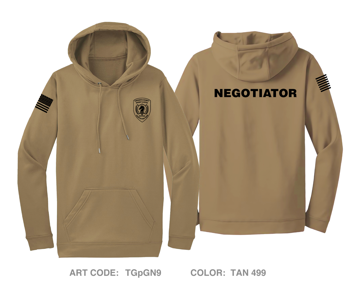 Sarasota County Hostage Negotiations Team Hi-Tech Performance Hoodie - TGpGN9