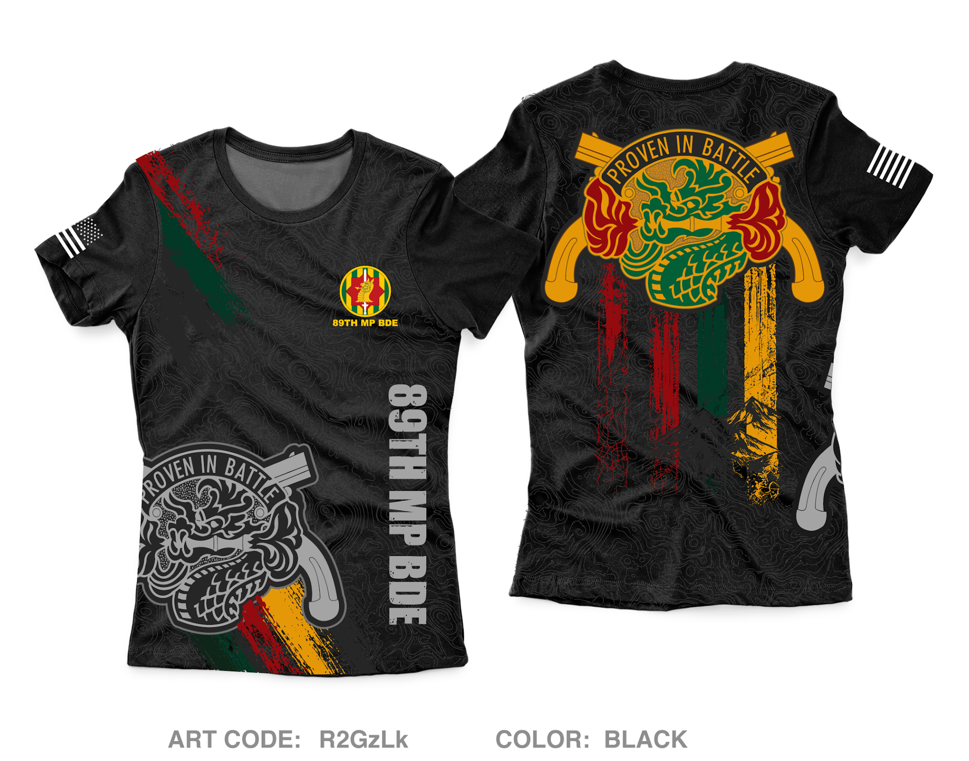 89th MP BDE Core Women's SS Performance Tee - R2GzLk
