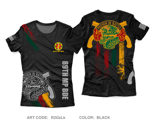 89th MP BDE Core Women's SS Performance Tee - R2GzLk