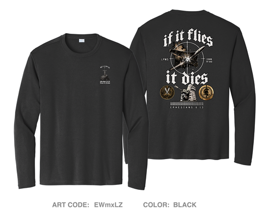 Det 1 2-116th FA Hi-Tech Performance Unisex LS Tee - EWmxLZ