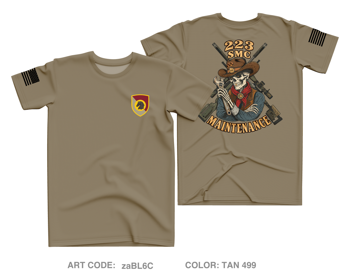 223rd Support Maintenance Company Core Men's SS Performance Tee - zaBL6C