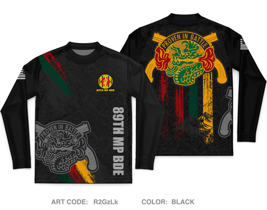 89th MP BDE Core Men's LS Performance Tee - R2GzLk