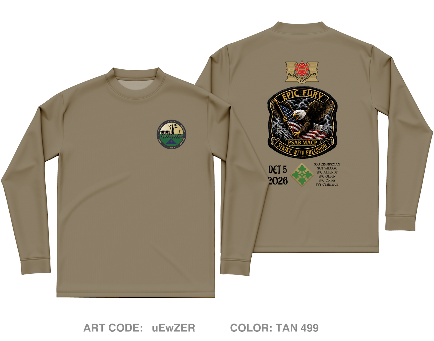 PSAB Team Core Men's LS Performance Tee - uEwZER