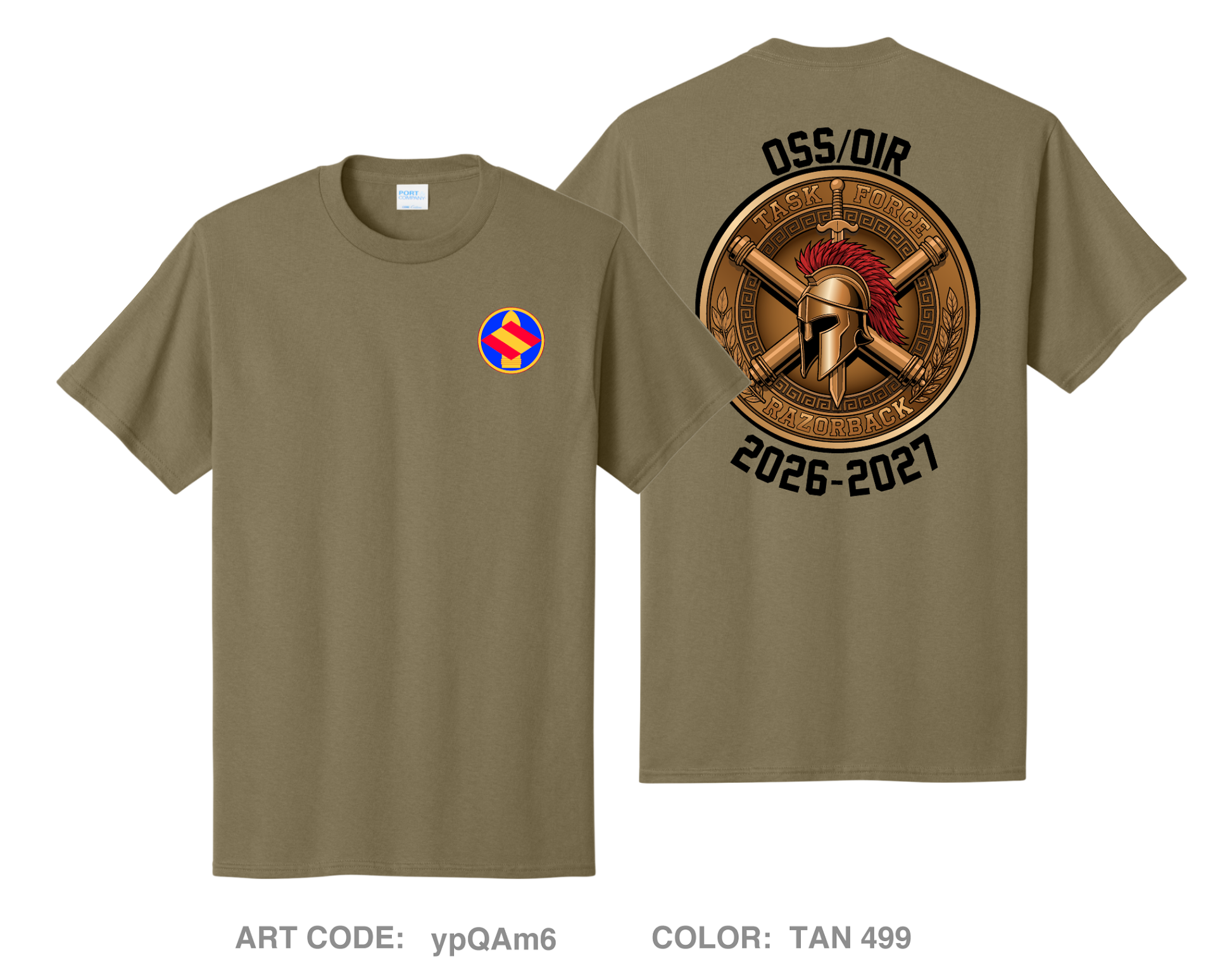 HHB 142nd Field Artillery Brigade Comfort Unisex Cotton SS Tee - ypQAm6