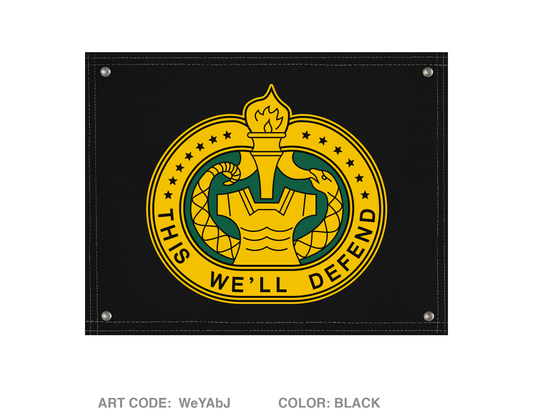 Bravo Company, 16th OD Banner Flag - WeYAbJ