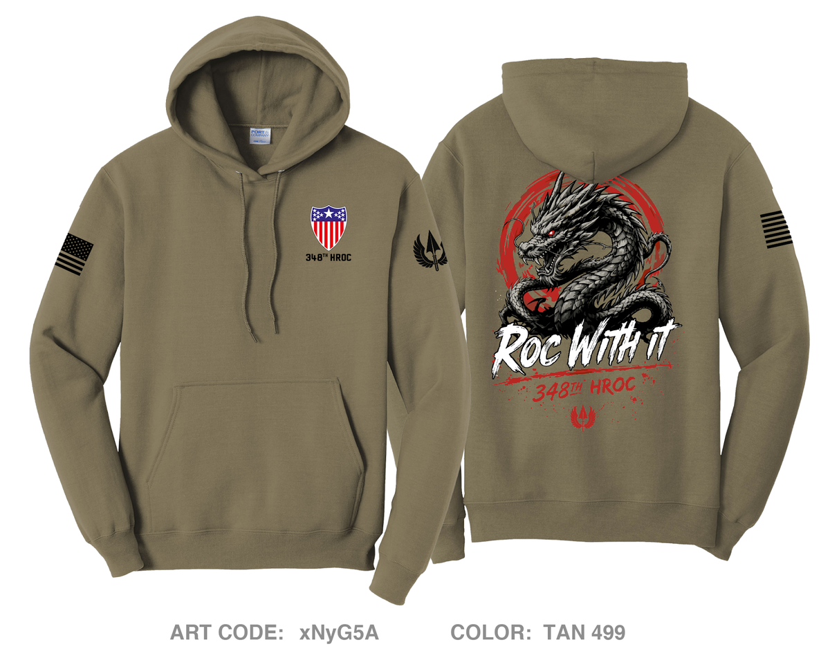 348TH HROC Comfort Unisex Hooded Sweatshirt - xNyG5A