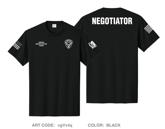 Crisis negotiations unit Comfort Unisex Cotton SS Tee - vgVv4q