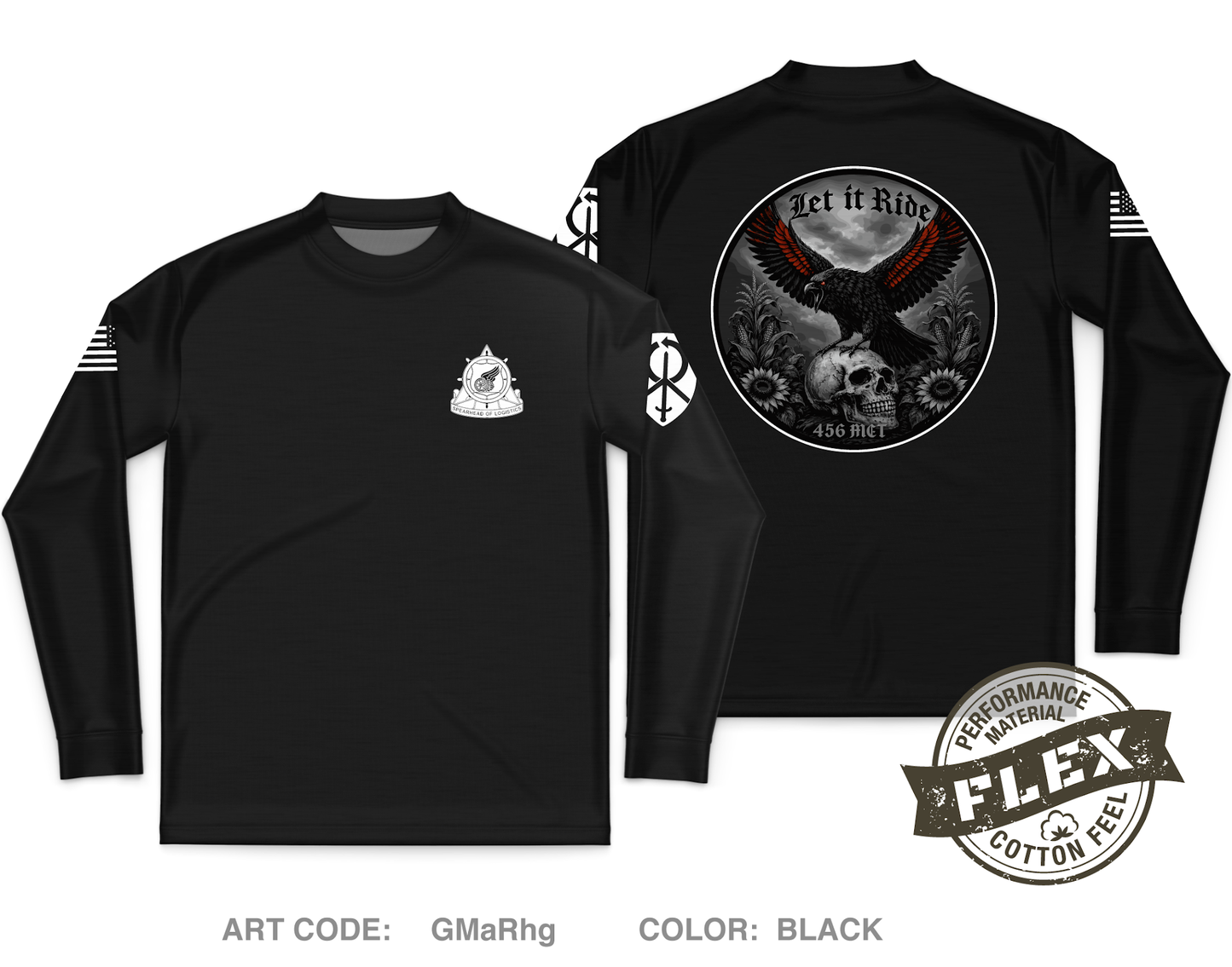 456 MCT Core Men's LS Flex Performance Tee - GMaRhg
