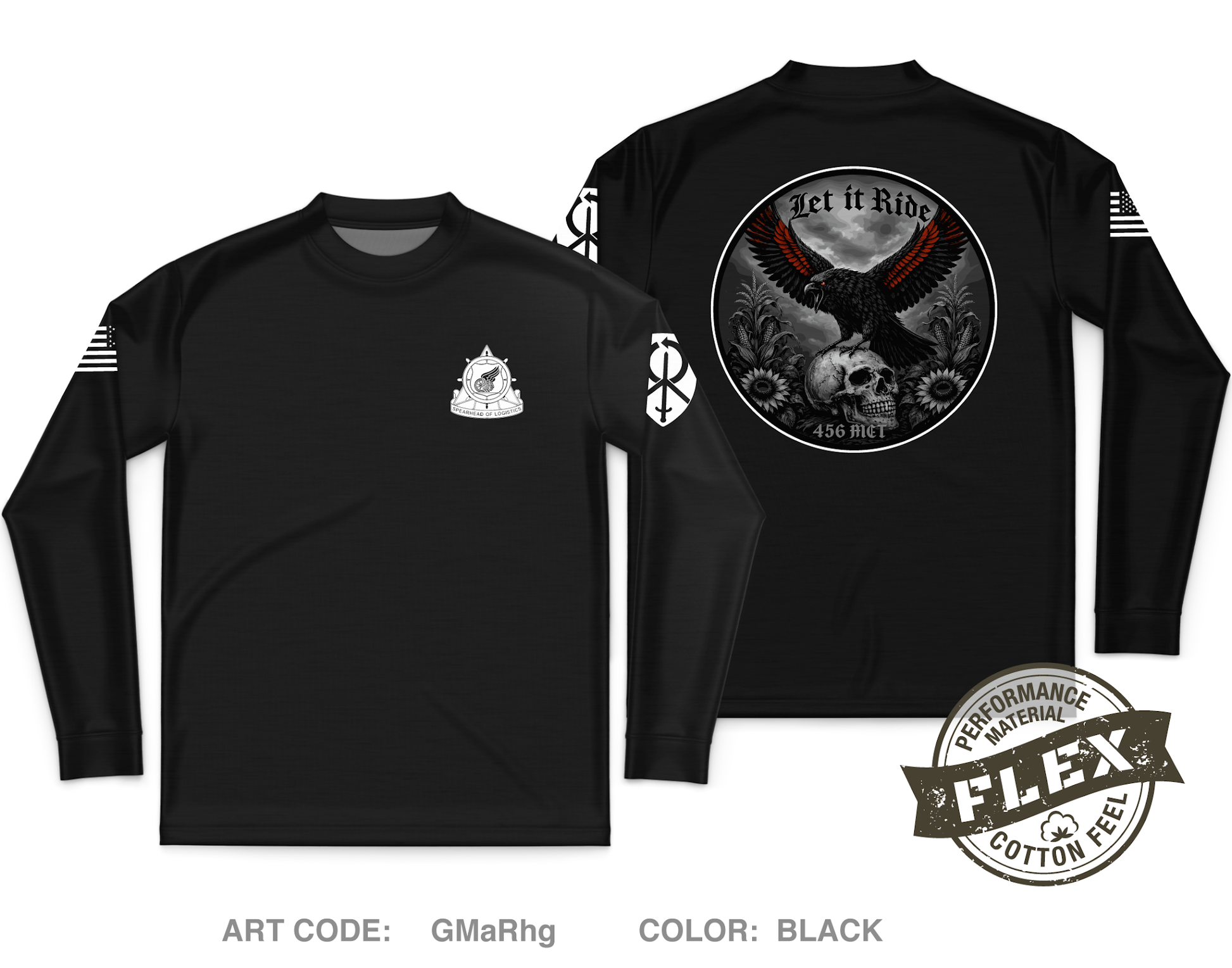 456 MCT Core Men's LS Flex Performance Tee - GMaRhg