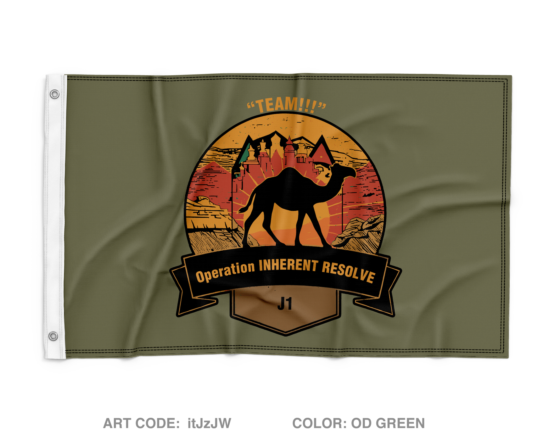 CSOJTF-C Wall Flag - itJzJW