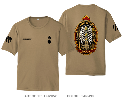 CUSTOM 16th Ord Bn, NCOT Hi-Tech Performance Unisex SS Tee - HQVD5k