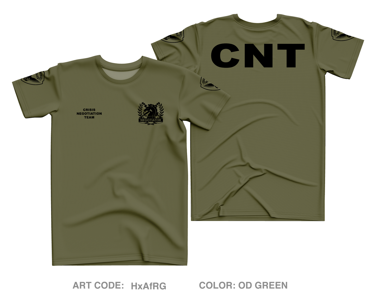 Crisis negotiations unit Core Men's SS Performance Tee - HxAfRG