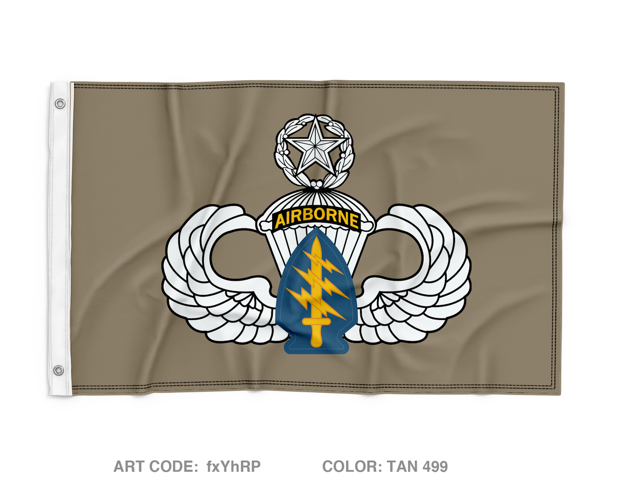 197th STSC Fundraising Collection Wall Flag - fxYhRP