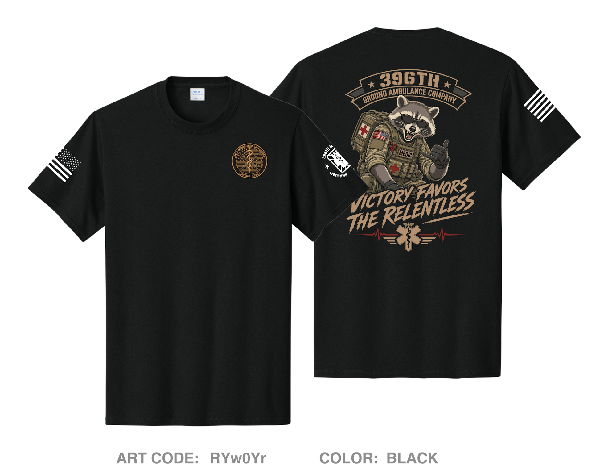 396th MCGA Comfort Unisex Cotton SS Tee - RYw0Yr