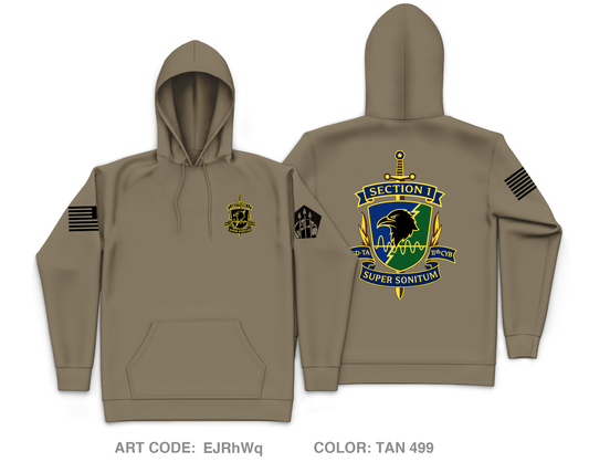CSD-TA, D Co, 11th CWB Core Men's Hooded Performance Sweatshirt - EJRhWq