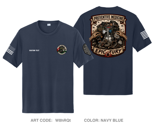 CUSTOM 342nd Medical Detachment (PM) Hi-Tech Performance Unisex SS Tee - W8hRQt