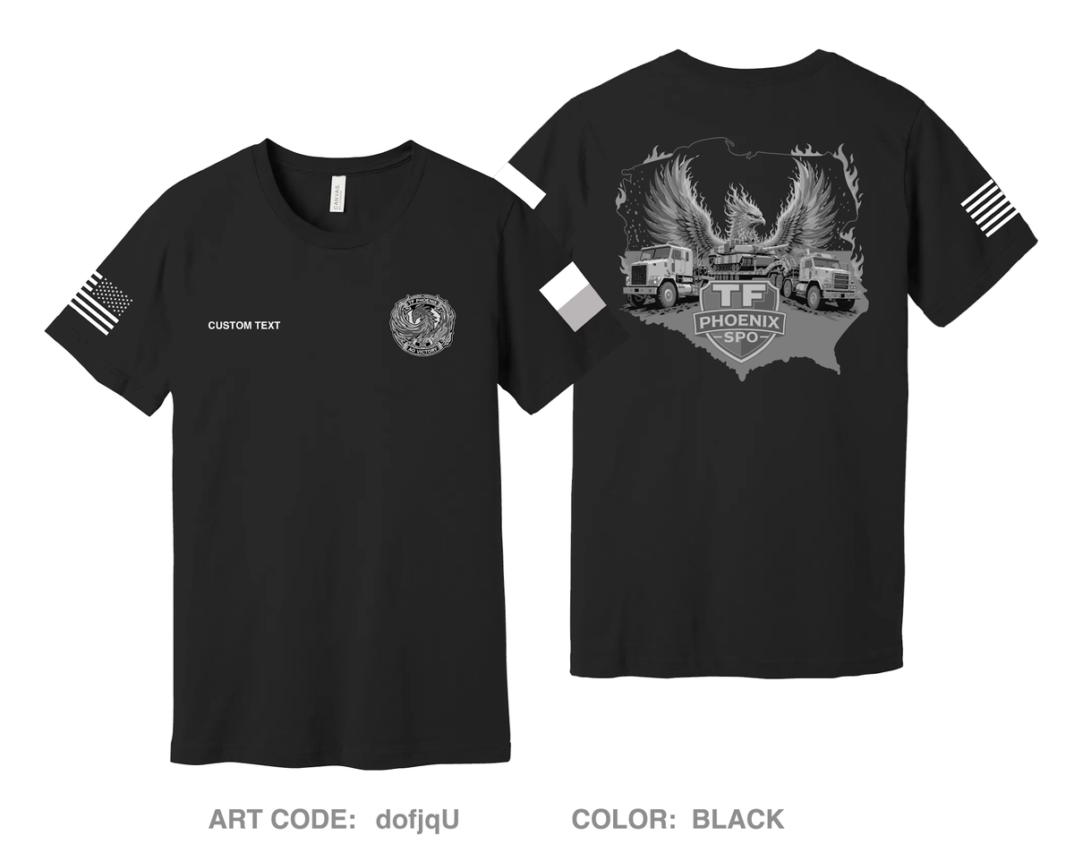 CUSTOM TF-Phoenix Comfort Unisex Cotton SS Tee - dofjqU