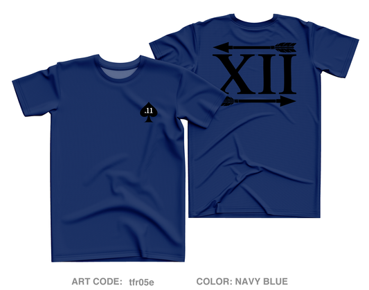 MESG-2 Det Bahrain EST 12 Core Men's SS Performance Tee - tfr05e