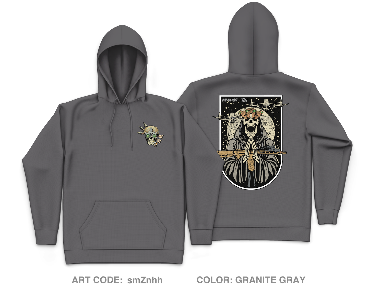 Trench line gear Core Men's Hooded Performance Sweatshirt - smZnhh
