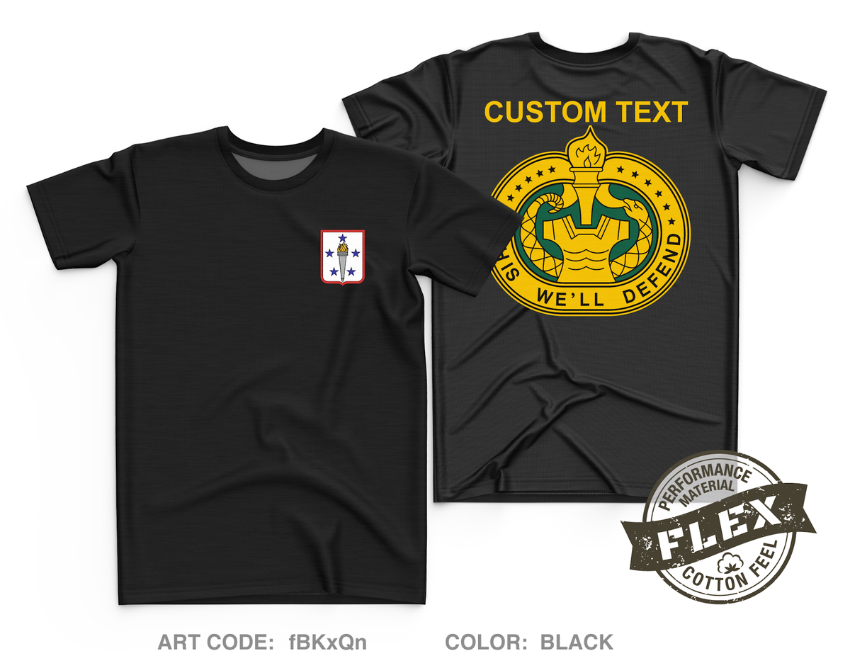 CUSTOM Bravo Company, 16th OD Core Men's SS Flex Performance Tee - fBKxQn