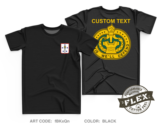 CUSTOM Bravo Company, 16th OD Core Men's SS Flex Performance Tee - fBKxQn