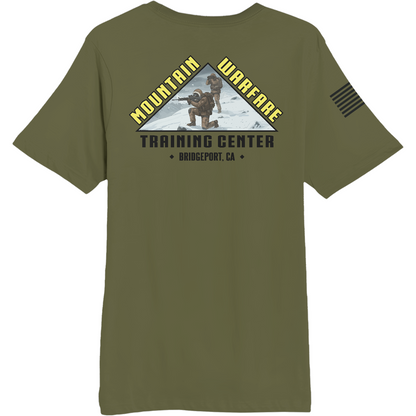 Marine Corps Mountain Warfare Training Center Comfort Unisex Cotton SS Tee - 1VmqqW