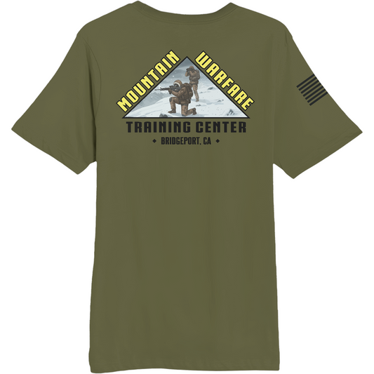 Marine Corps Mountain Warfare Training Center Comfort Unisex Cotton SS Tee - 1VmqqW