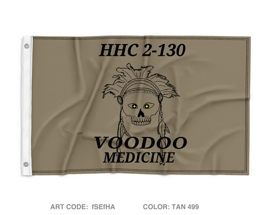 HHC 2-130 IN Medics Wall Flag - fSEfHA