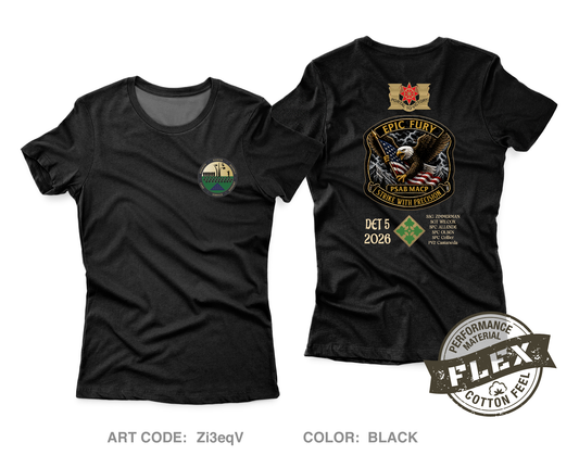 PSAB Team Core Women's SS Flex Performance Tee - Zi3eqV
