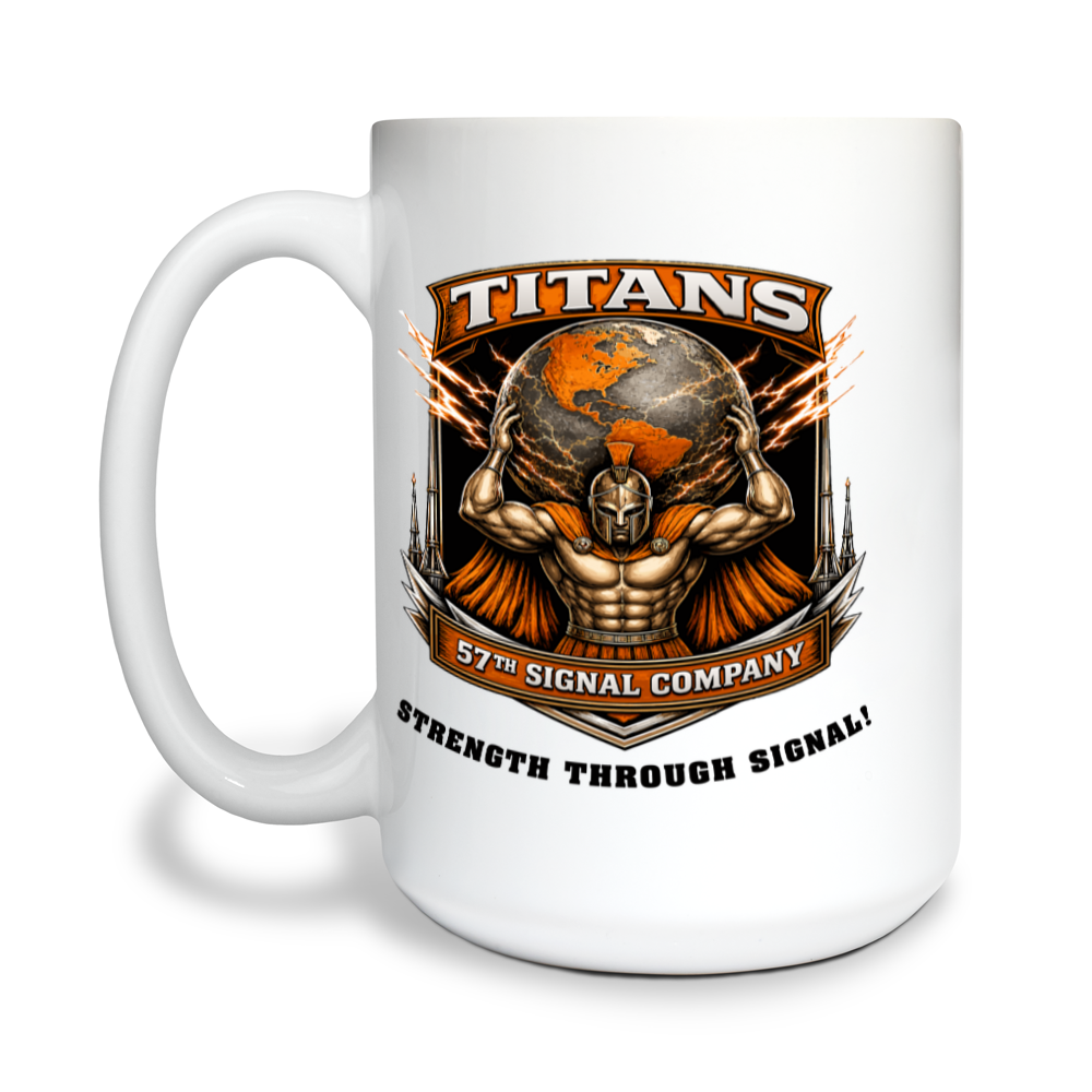 57th Signal Company, 101BSB, 1ABCT, 1ID Fundraising Collection Ceramic Mug - LCHHUp