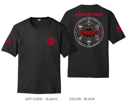CUSTOM Syndicate Hi-Tech Performance Unisex SS Tee - 2LQaVx