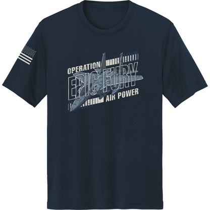 CUSTOM Operation Epic Fury Hi-Tech SS Performance Tee - Strike