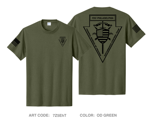 FDC Philadelphia DCT Comfort Unisex Cotton SS Tee - 7Z5EhT