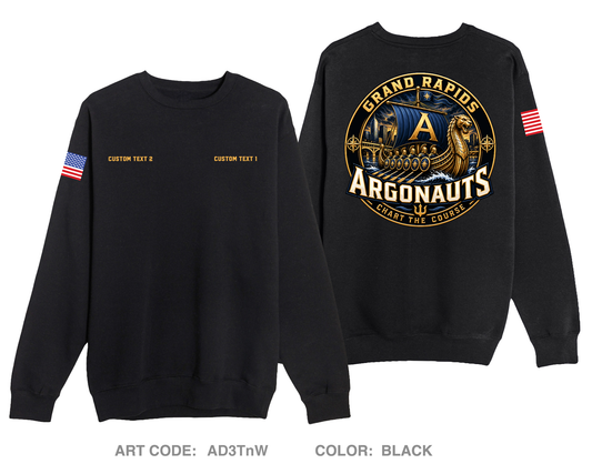 CUSTOM Grand Rapids recruiting company Comfort Unisex Crewneck Sweatshirt - AD3TnW