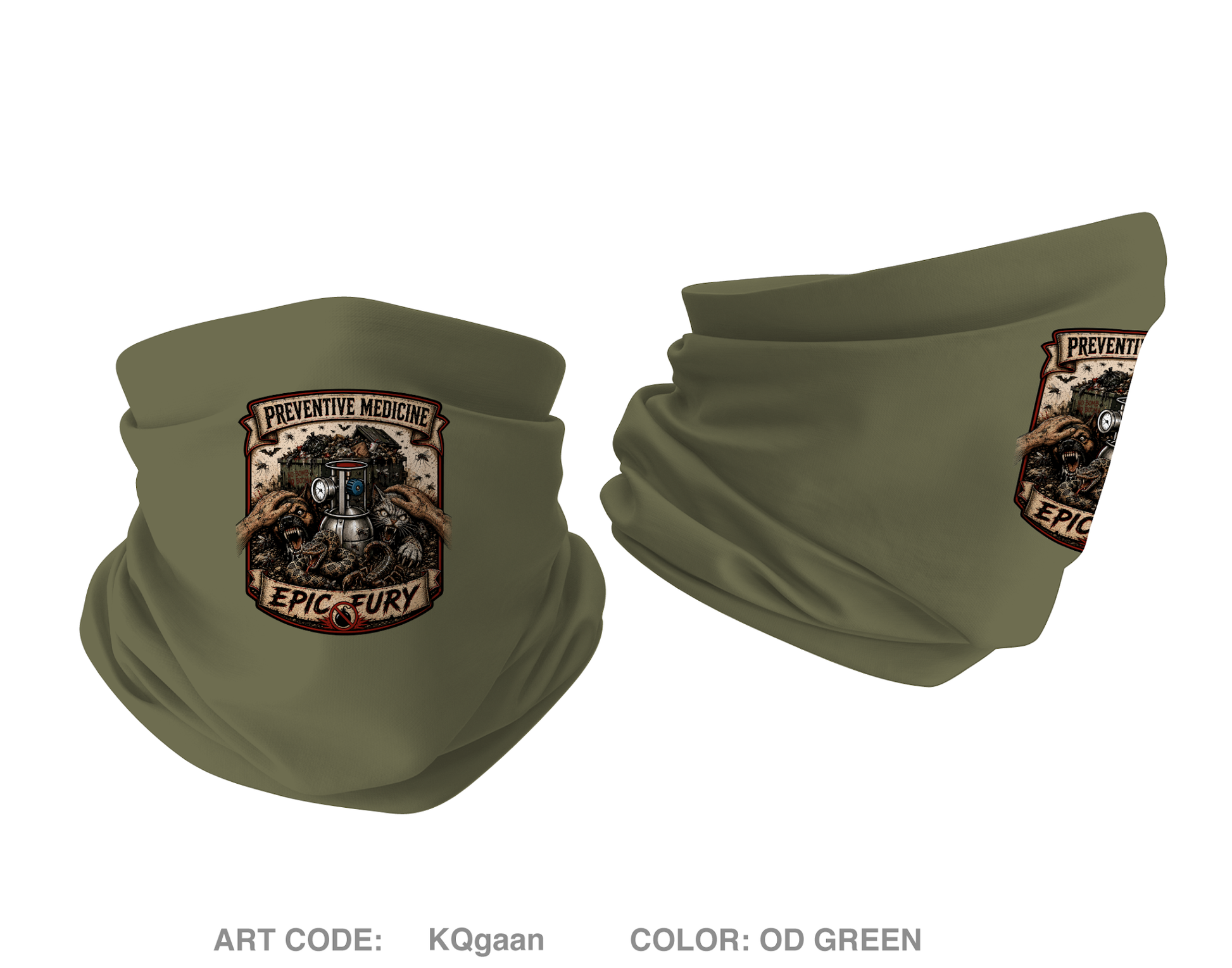 342nd Medical Detachment (PM) Gaiter - KQgaan
