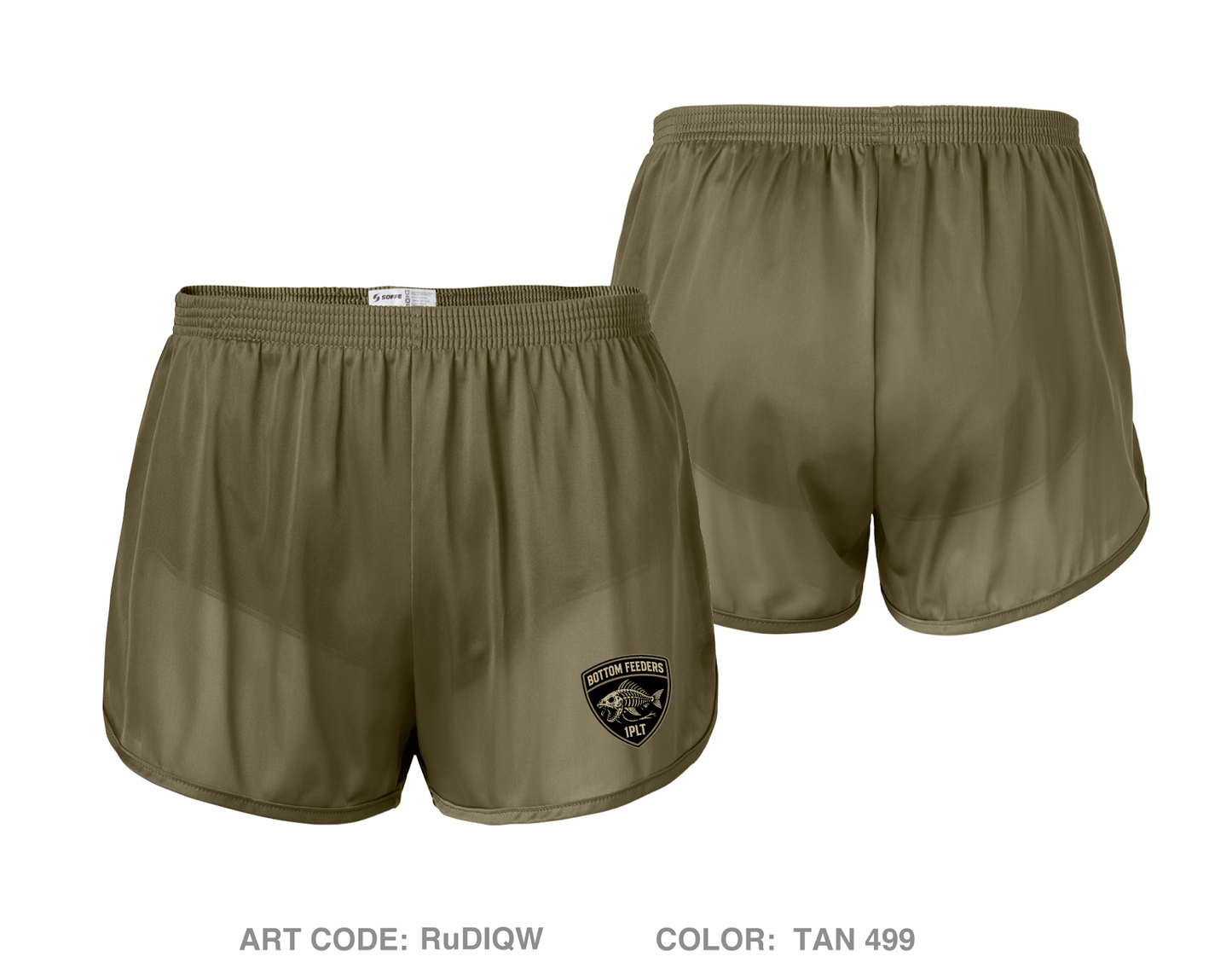 1PLT C Co 2-87 IN BN Hi-Tech Ranger Shorts - RuDIQW