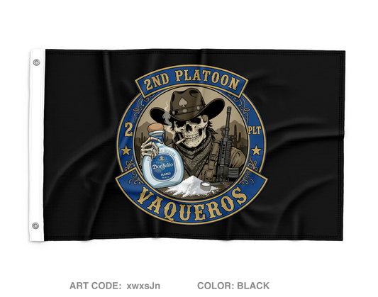 2nd Platoon "GOONS" Wall Flag - xwxsJn