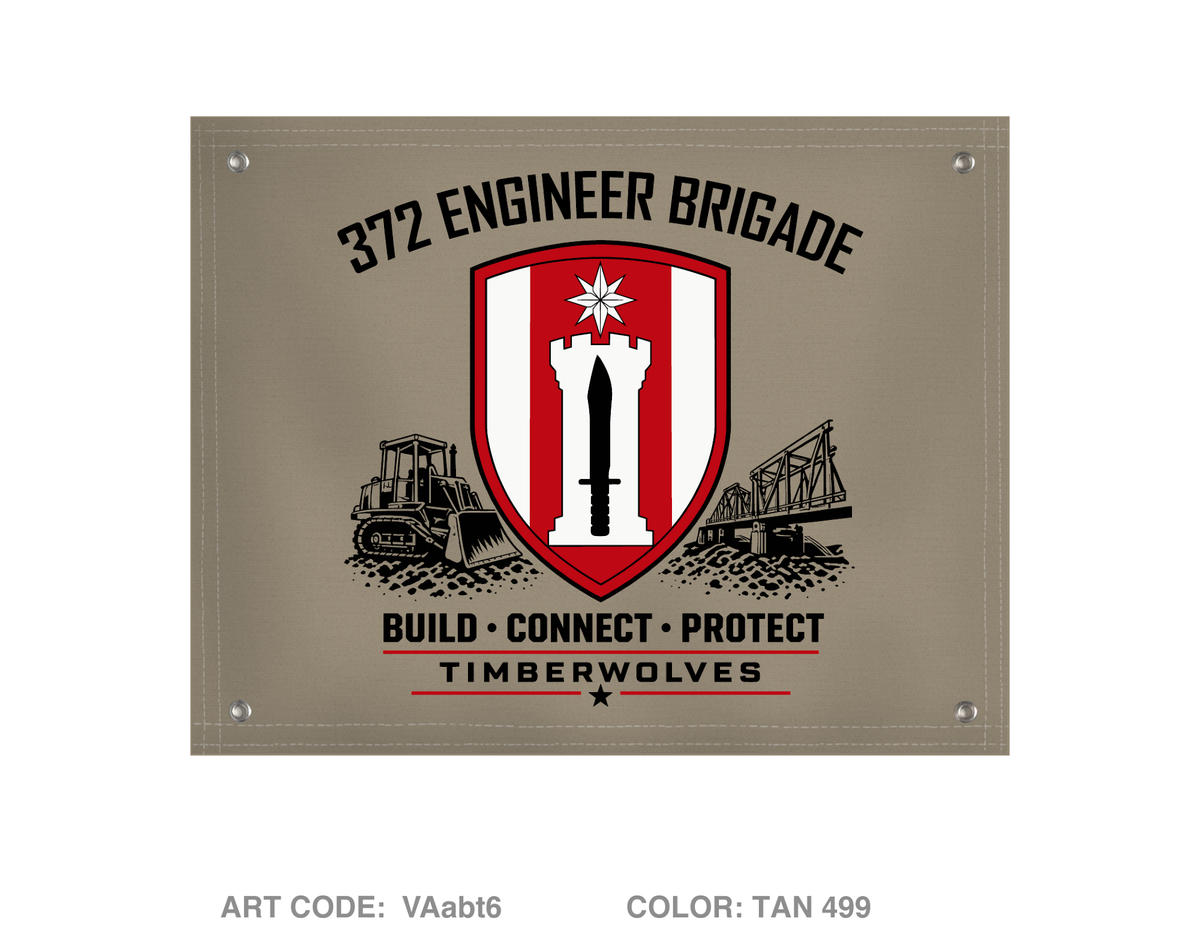 372nd EN BDE Banner Flag - VAabt6