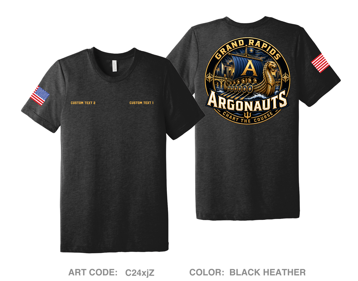 CUSTOM Grand Rapids recruiting company Comfort Unisex Triblend SS Tee - C24xjZ