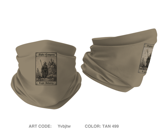 Alpha Company 1-110th Infantry Gaiter - Yvbjtw